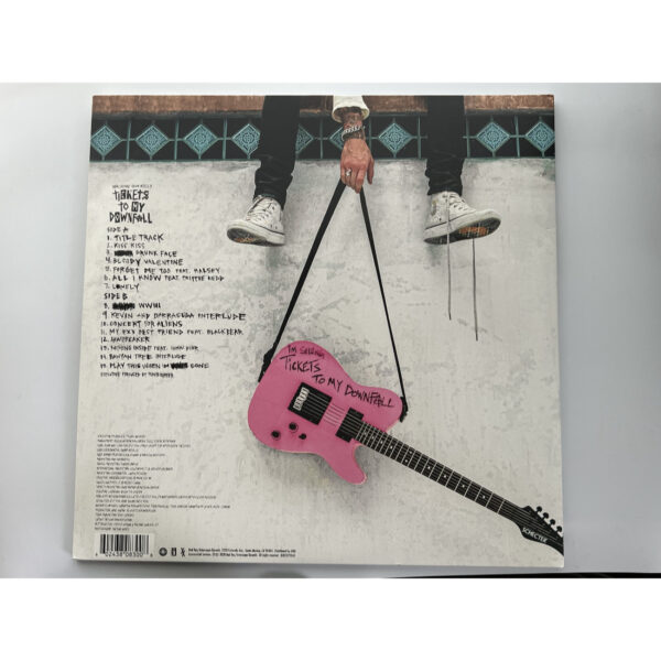 Machine Gun Kelly - Tickets To My Downfall - Pink Colored Vinyl LP - Image 2