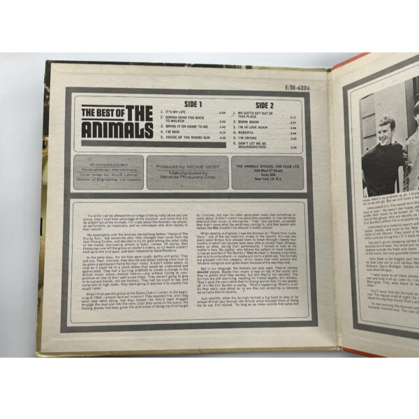 The Animals - The Best of - Vinyl LP - Image 5