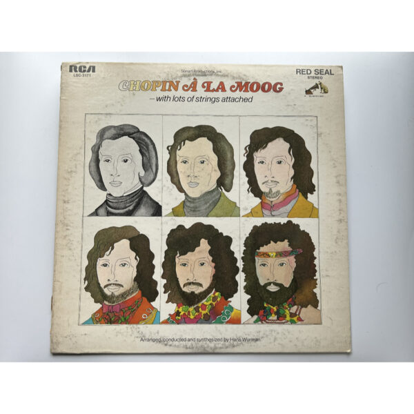 Chopin A La Moog - Hans Wurman - Vinyl LP - Image 2