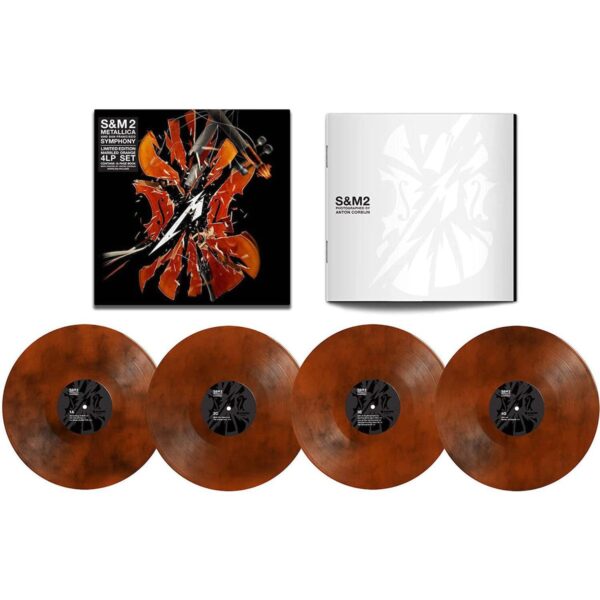 Metallica - S&M2 - Marble Orange - 4 LP Vinyl - Image 2