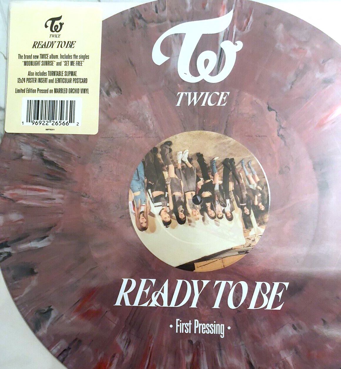 Twice - Ready to Be - Marble Orchid Vinyl LP - Record Foundry